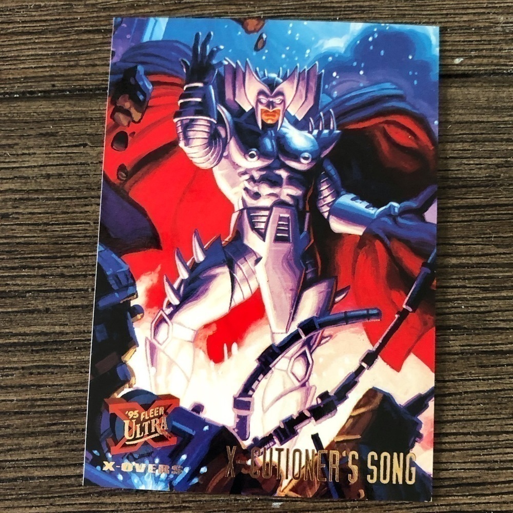 X-Men ’95 Fleer Ultra trading card: X-Overs: X-Cutioner’s Song #124